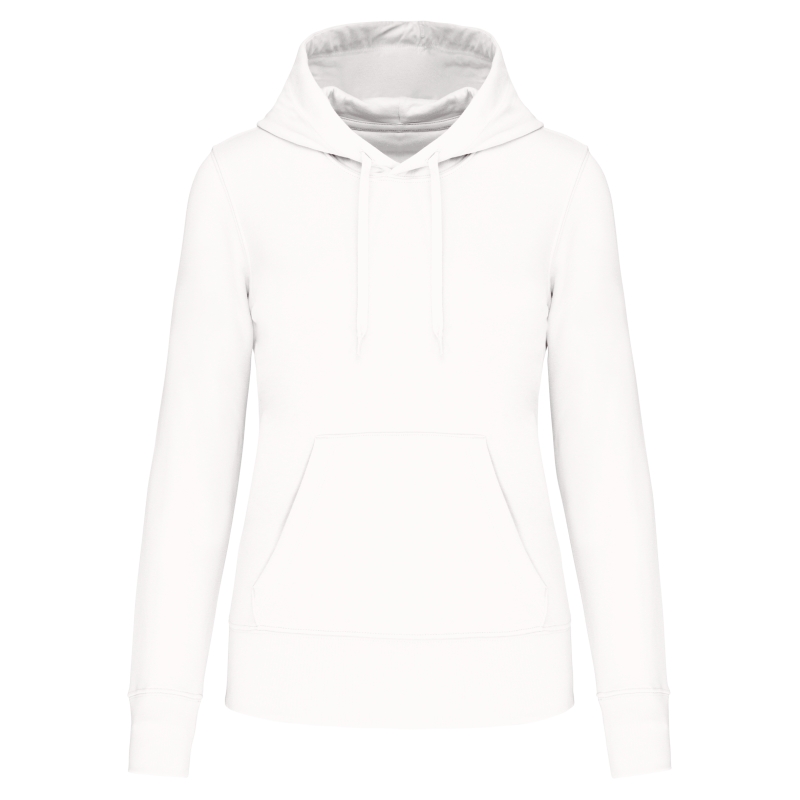 Sweat-shirt écoresponsable à capuche femme