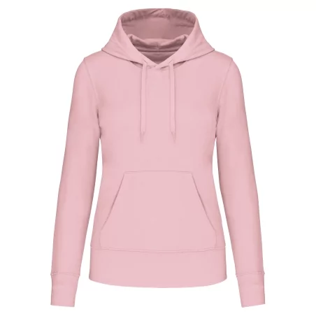 Sweat-shirt écoresponsable à capuche femme