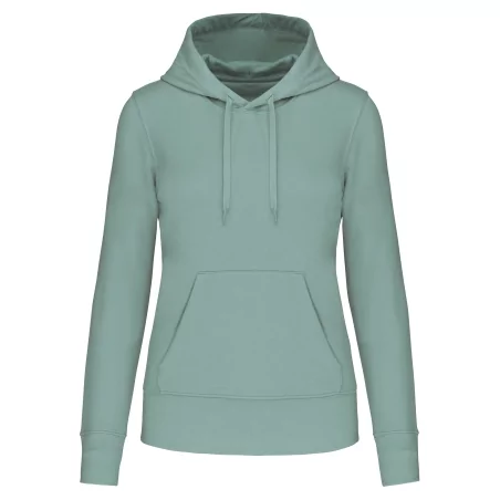 Sweat-shirt écoresponsable à capuche femme