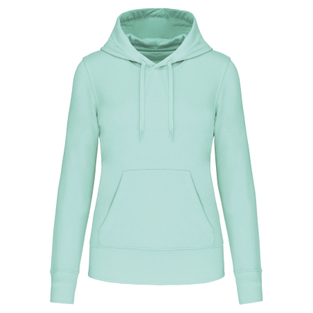 Sweat-shirt écoresponsable à capuche femme