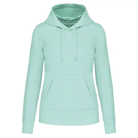 Sweat-shirt écoresponsable à capuche femme