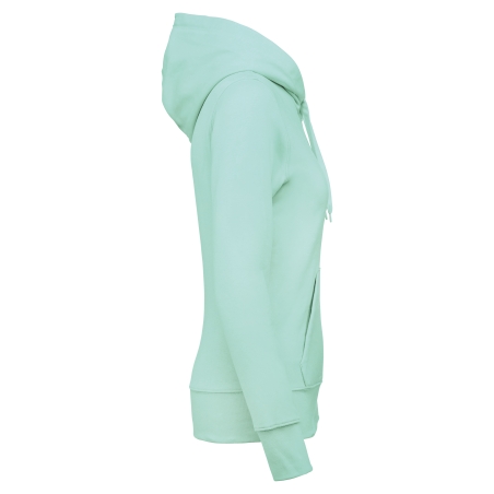 Sweat-shirt écoresponsable à capuche femme