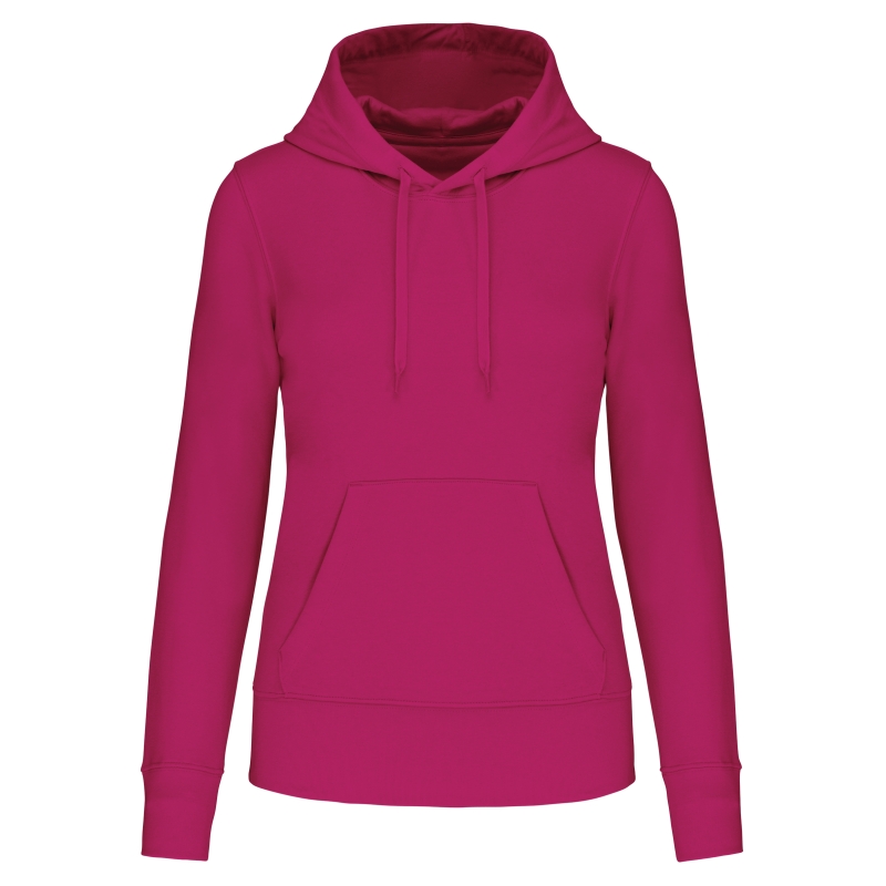 Sweat-shirt écoresponsable à capuche femme