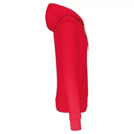 Sweat-shirt écoresponsable zippé à capuche homme