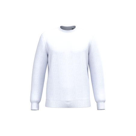 Sweat-shirt recyclé col rond unisexe