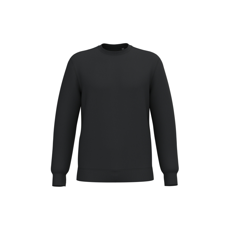 Sweat-shirt recyclé col rond unisexe