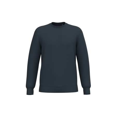 Sweat-shirt recyclé col rond unisexe