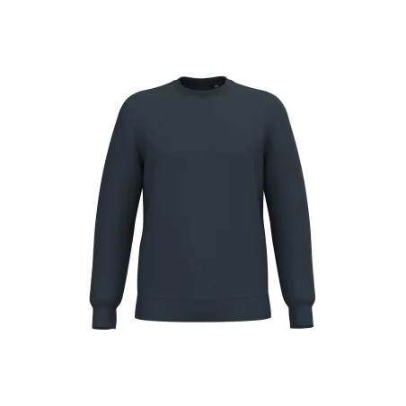 Sweat-shirt recyclé col rond unisexe