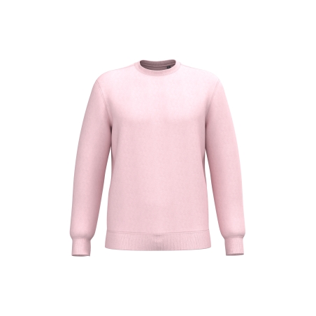 Sweat-shirt recyclé col rond unisexe