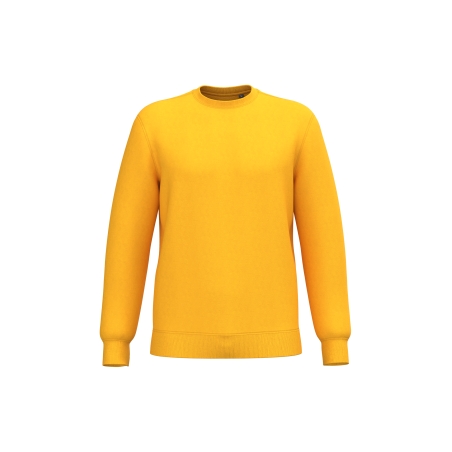 Sweat-shirt recyclé col rond unisexe