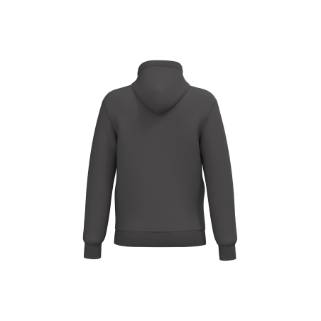 Sweat-shirt recyclé zippé à capuche unisexe
