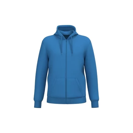 Sweat-shirt recyclé zippé à capuche unisexe