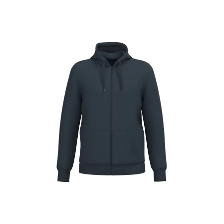 Sweat-shirt recyclé zippé à capuche unisexe