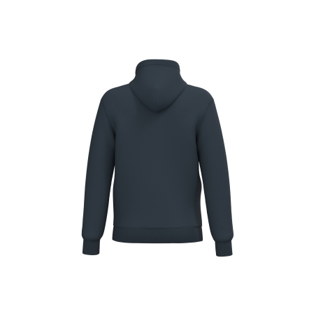 Sweat-shirt recyclé zippé à capuche unisexe