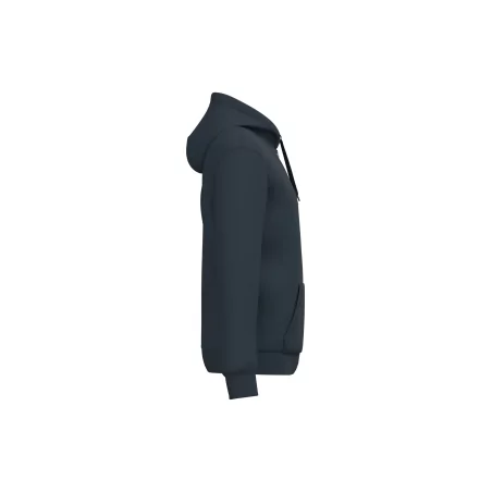 Sweat-shirt recyclé zippé à capuche unisexe