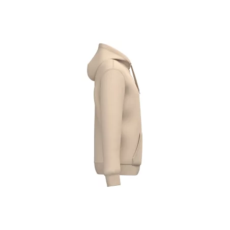 Sweat-shirt recyclé zippé à capuche unisexe