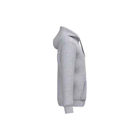 Sweat-shirt recyclé zippé à capuche unisexe