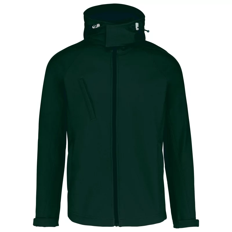 Veste softshell à capuche amovible homme