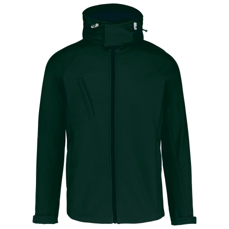 Veste softshell à capuche amovible homme