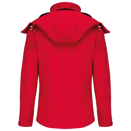 Veste softshell à capuche amovible femme