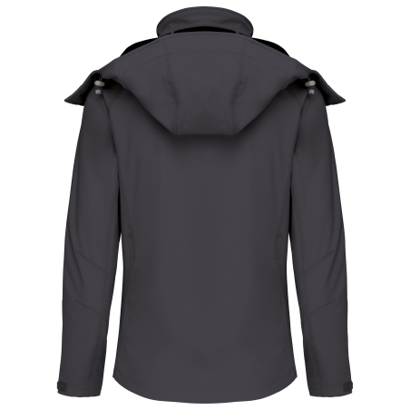 Veste softshell à capuche amovible femme