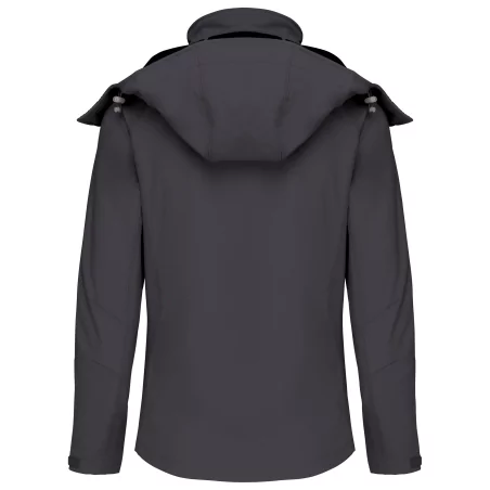 Veste softshell à capuche amovible femme