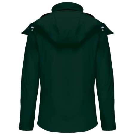 Veste softshell à capuche amovible femme