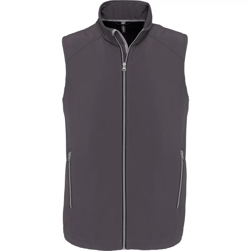 Bodywarmer softshell 2 couches homme