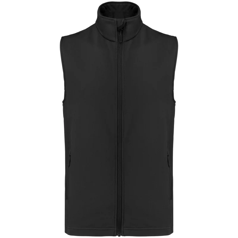 Bodywarmer softshell écoresponsable 2 couches unisexe