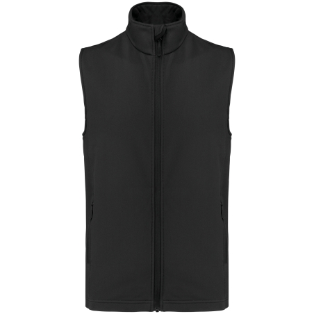 Bodywarmer softshell écoresponsable 2 couches unisexe