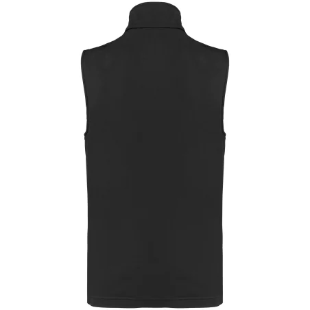 Bodywarmer softshell écoresponsable 2 couches unisexe