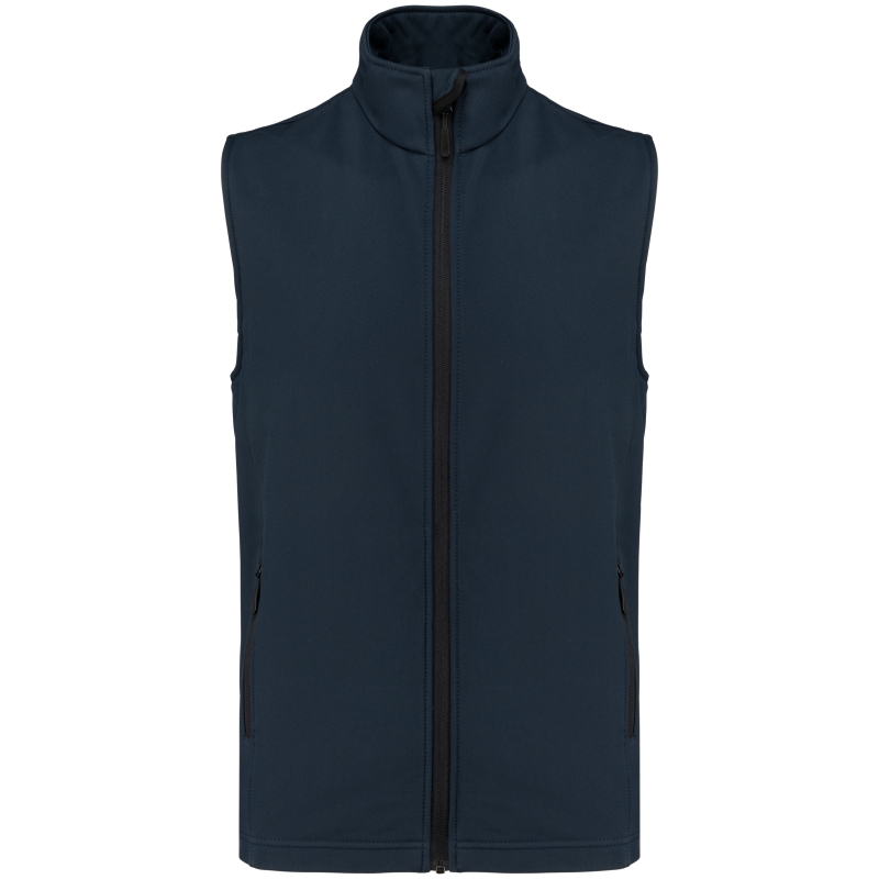 Bodywarmer softshell écoresponsable 2 couches unisexe