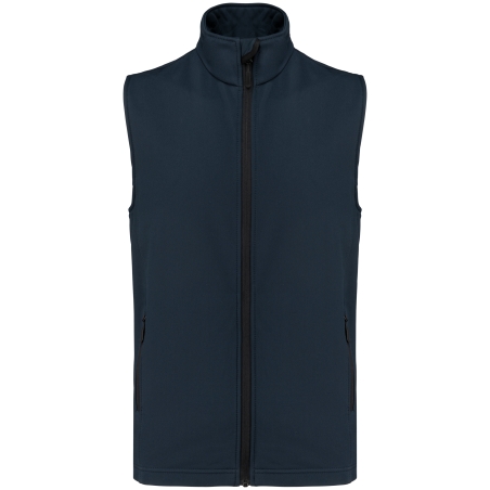 Bodywarmer softshell écoresponsable 2 couches unisexe