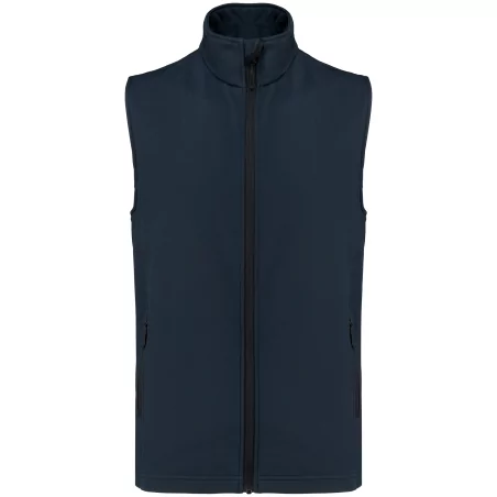 Bodywarmer softshell écoresponsable 2 couches unisexe