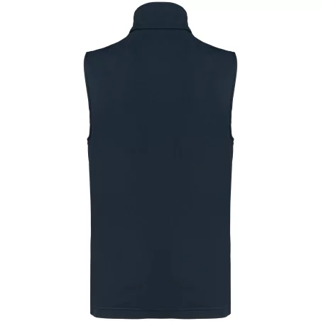 Bodywarmer softshell écoresponsable 2 couches unisexe