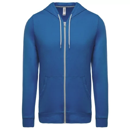 Veste coton légère à capuche