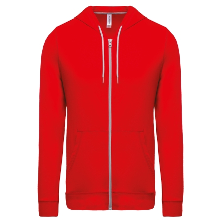 Veste coton légère à capuche