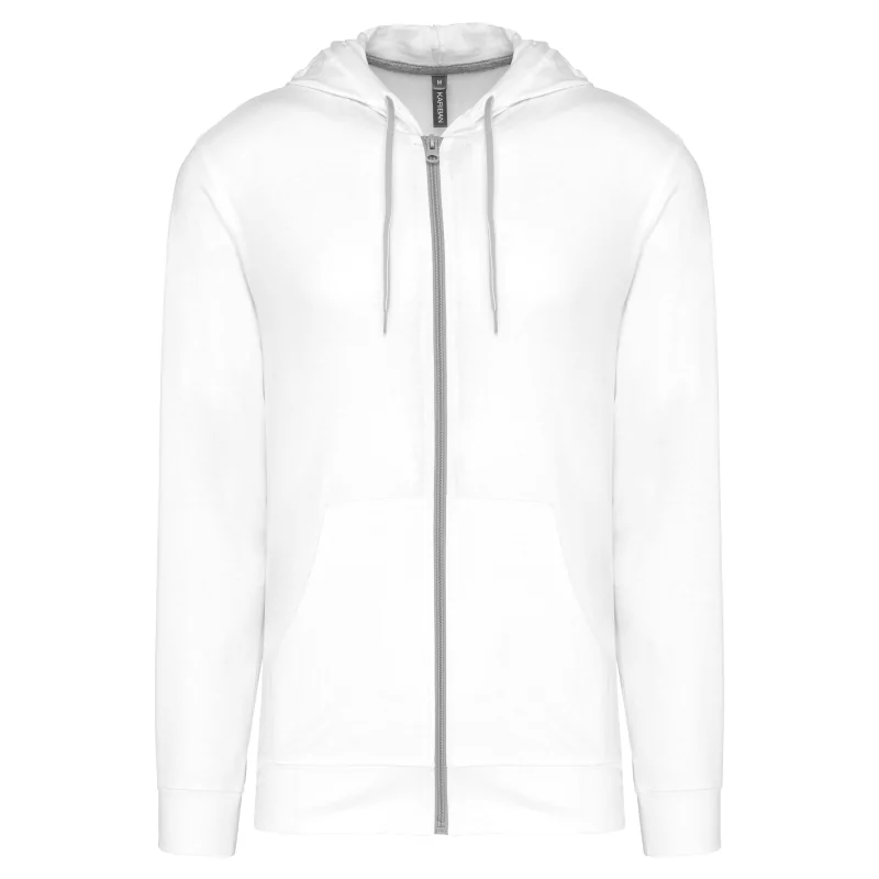 Veste coton légère à capuche