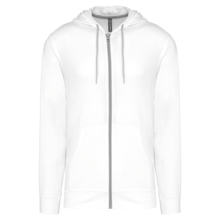 Veste coton légère à capuche