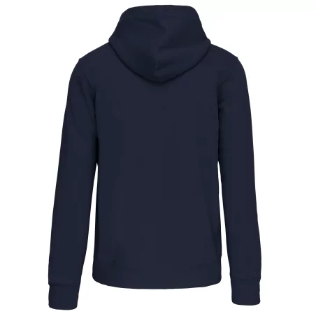 Sweat-shirt zippé capuche unisexe