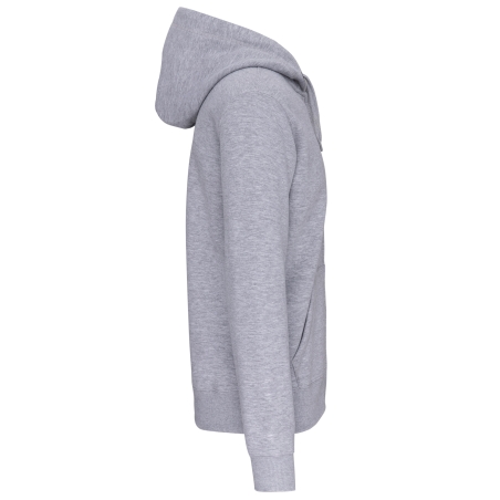 Sweat-shirt zippé capuche unisexe