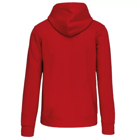 Sweat-shirt zippé capuche unisexe