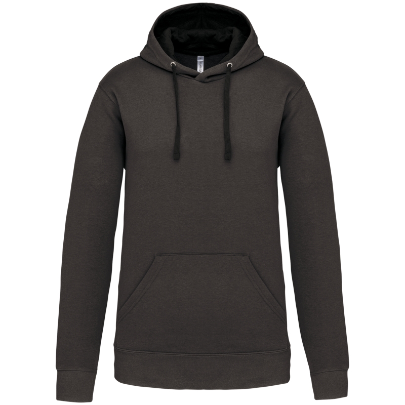Sweat-shirt capuche contrastée homme
