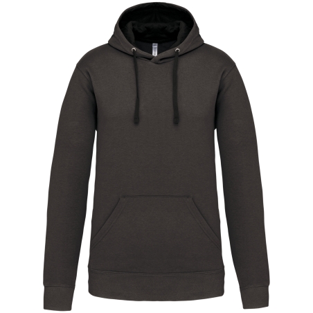 Sweat-shirt capuche contrastée homme