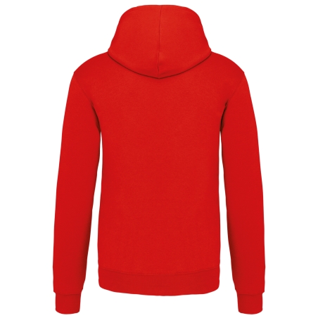 Sweat-shirt capuche contrastée homme