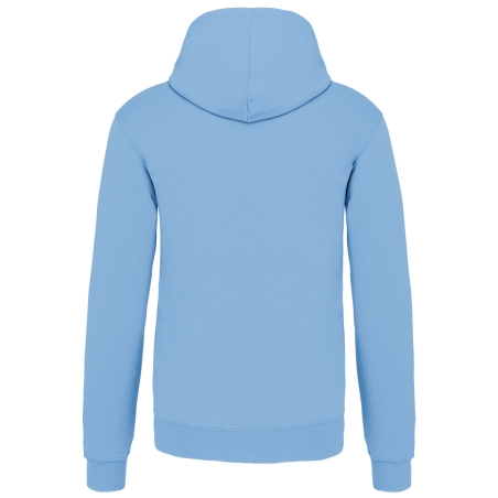 Sweat-shirt capuche contrastée homme