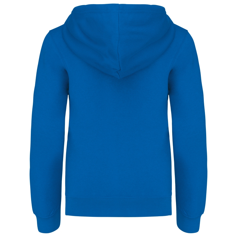 Sweat-shirt capuche contrastée enfant