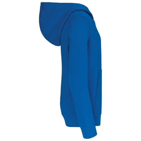 Sweat-shirt capuche contrastée enfant