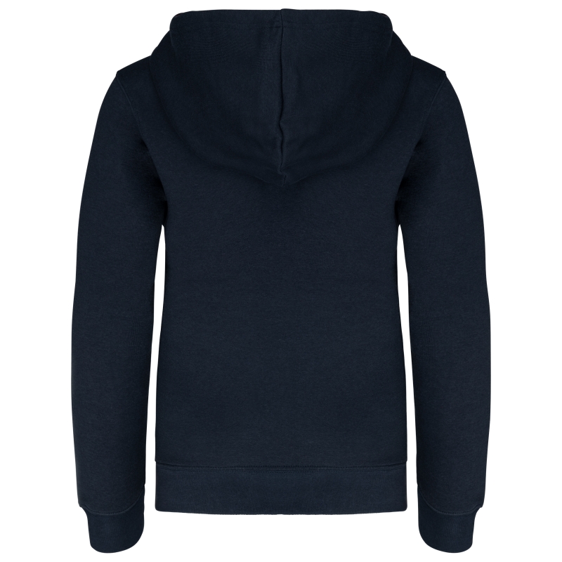 Sweat-shirt capuche contrastée enfant