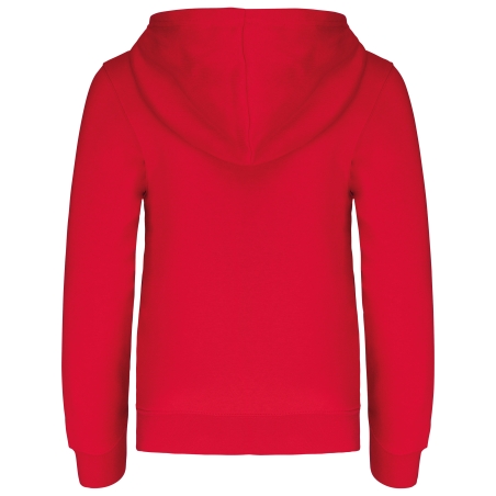Sweat-shirt capuche contrastée enfant